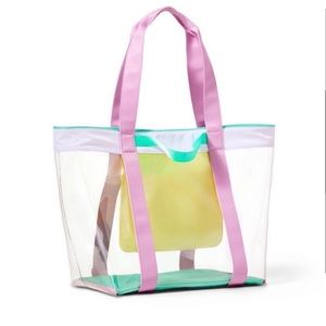NWT Stoney Clover x Target Clear Beach Tote/Bag